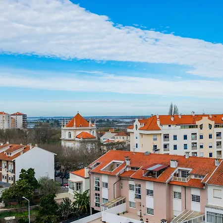 Apartment Terraco Da Linha - Bairro Calmo E