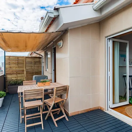 Apartment Terraco Da Linha - Bairro Calmo E